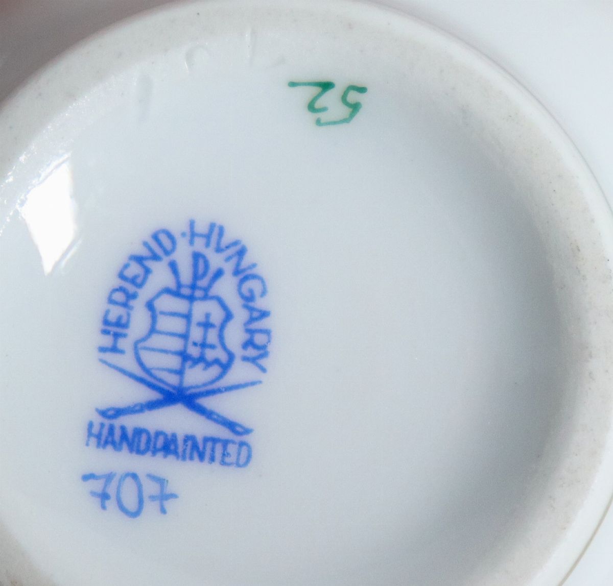 Lotto in porcellana policroma di Herend (12 pz)