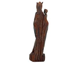 Madonna con Bambino, antica piccola scultura in legno policromo - Asta  Asta a Tempo - ANTIQUARIATO DA COLLEZIONI PRIVATE - Gelardini Aste Casa d'Aste  Roma