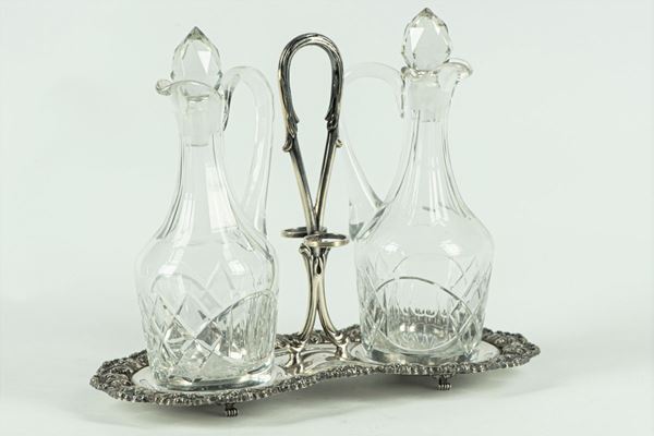 Silver cruet