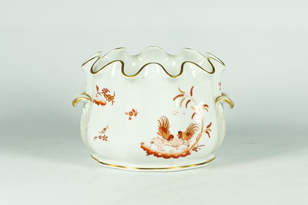 Richard Ginori porcelain cachepot