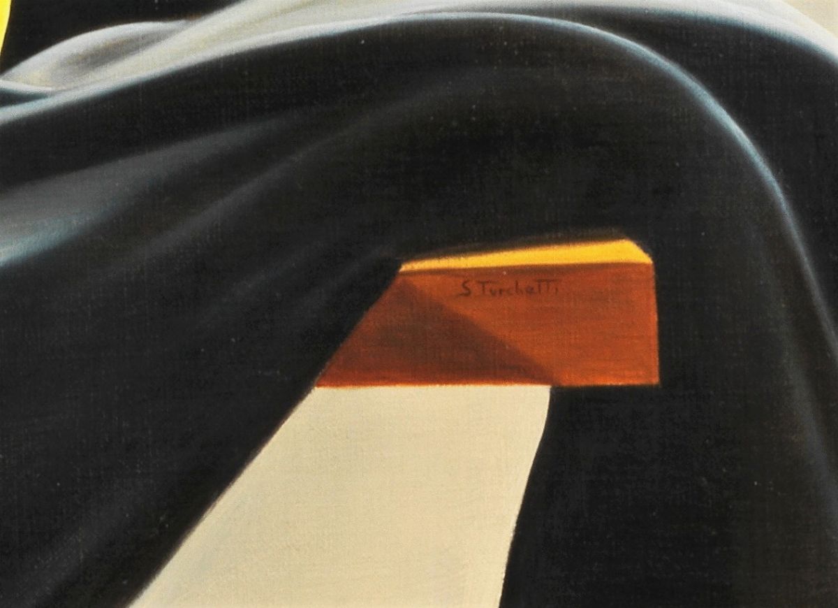 Firmato. "Natura morta di frutta" tecnica mista cm 50 x 70
