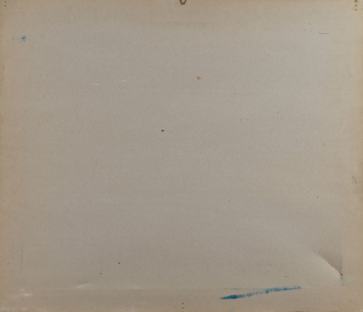 Firmata. "Antichi cavalieri e villa" litografia su carta XII/5 cm 41 x 53