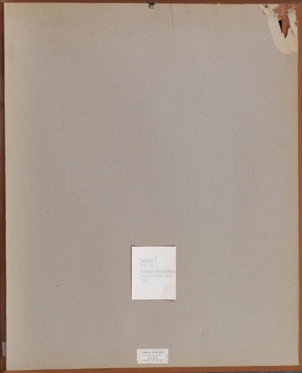 Firmato. "Fiori" acquarello su carta cm 46 x 34