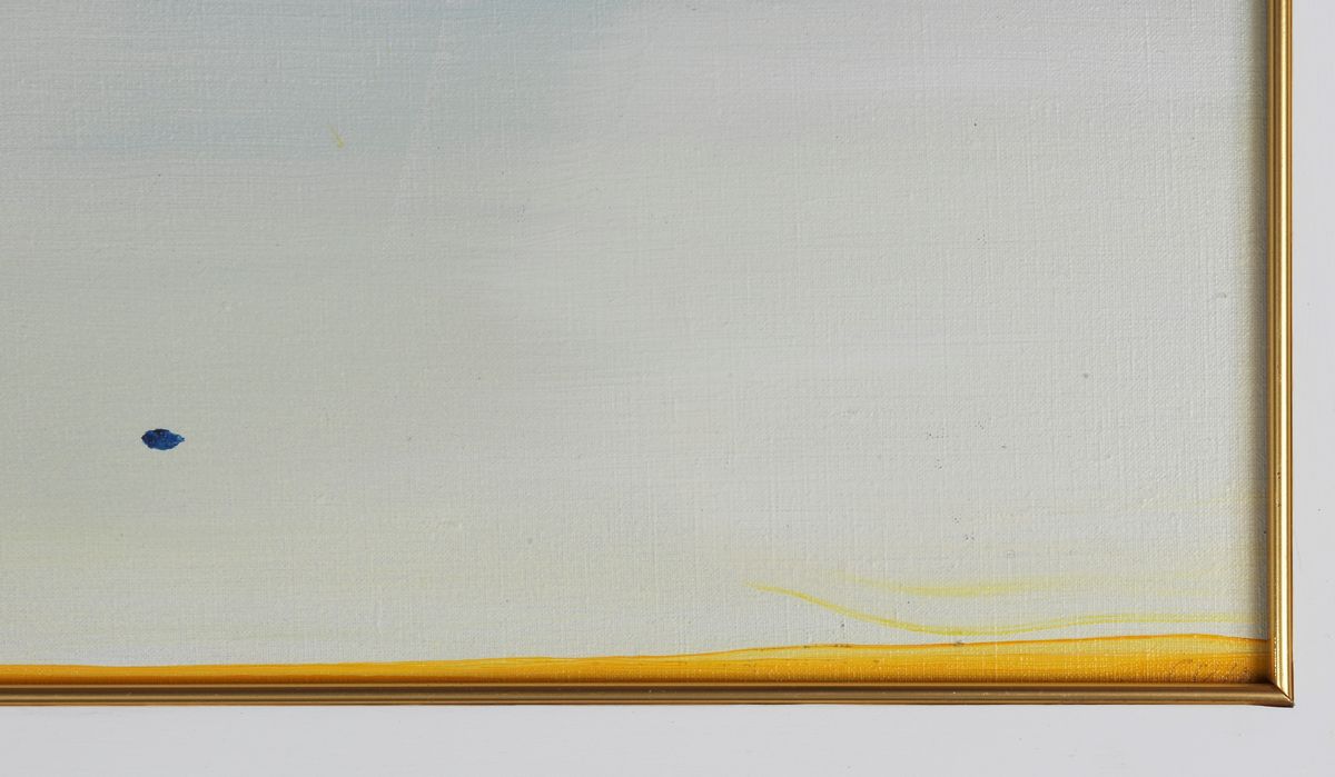 Firmato. "San Giorgio" olio su tela cm 30 x 40