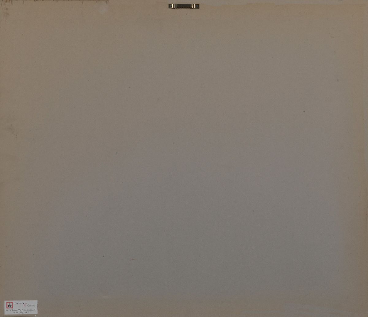 Firmato e datato 1970. "Senza Titolo" disegno a china su carta cm 37 x 49