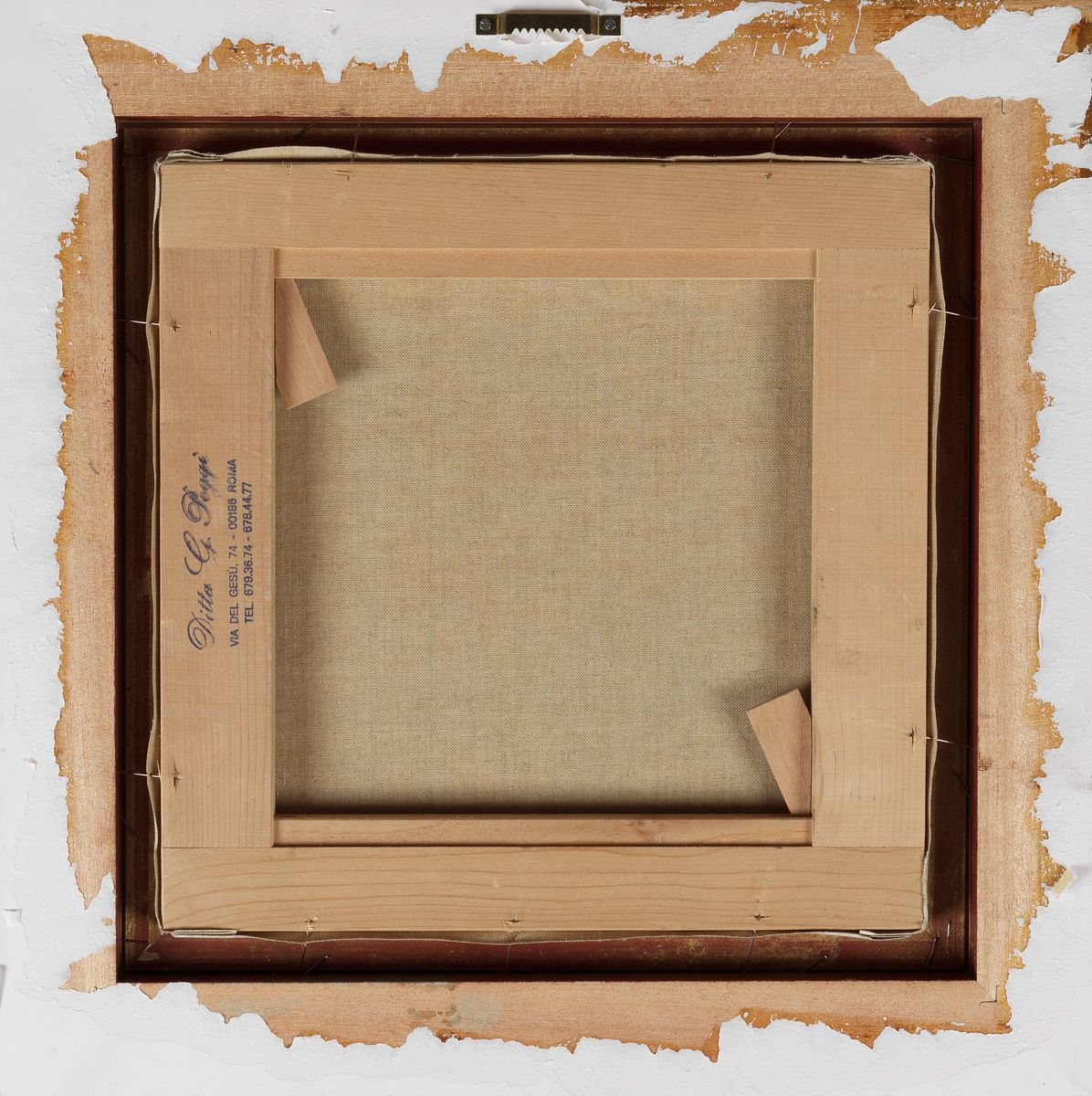 Firmato. "Ragazze al Bar" olio su tela cm 30 x 30