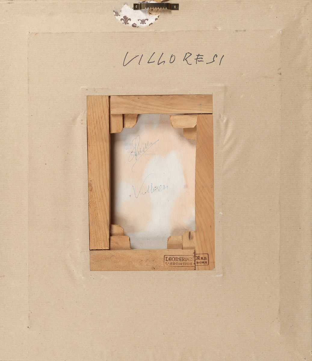 Firmato. "Studio per figura" olio su tela cm 27 x 20