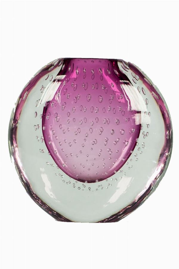 Murano glass vase