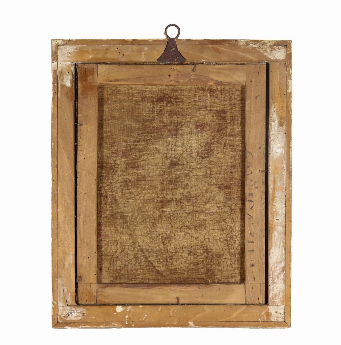 "Madonna con Bambino", piccolo dipinto ad olio su tela di ottimo tratto pittorico