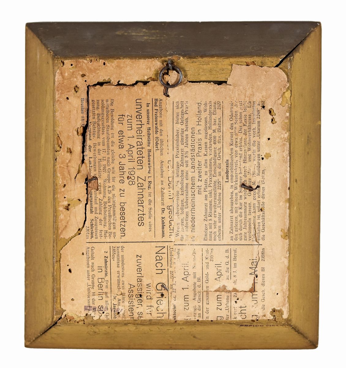 Firmata e datata 1847. "Ritratto di giovane nobiluomo", miniatura dipinta