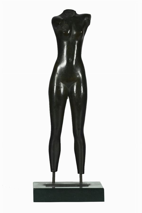 Scultura in bronzo &quot;Nudo di donna&quot;