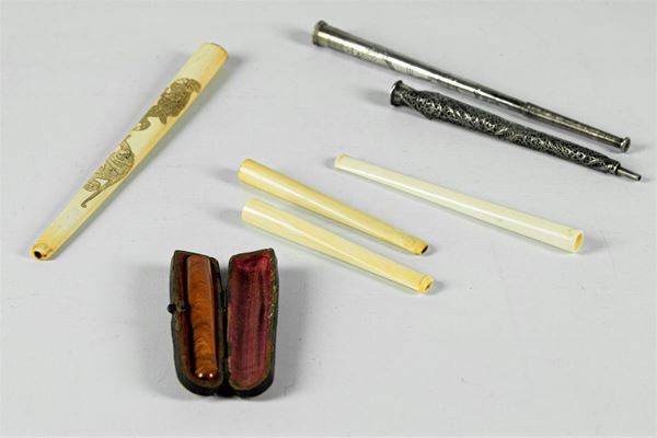 Collection of Seven Mouthpieces