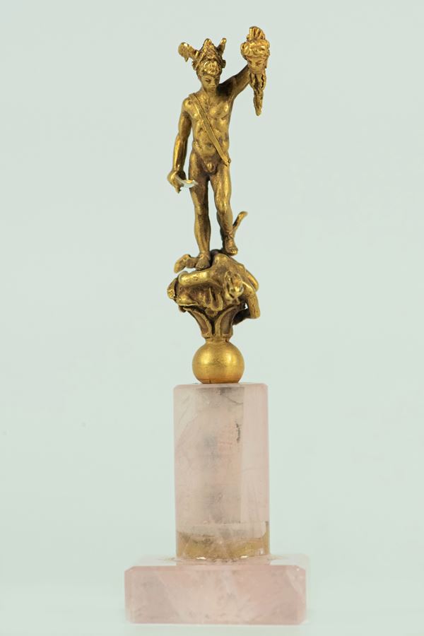 Gold figurine &quot;Perseus with the Head of Medusa&quot;