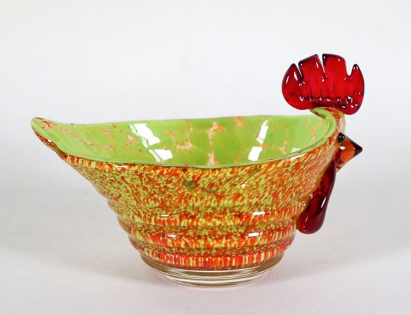 Small pouring bowl in Murano blown glass in various colours