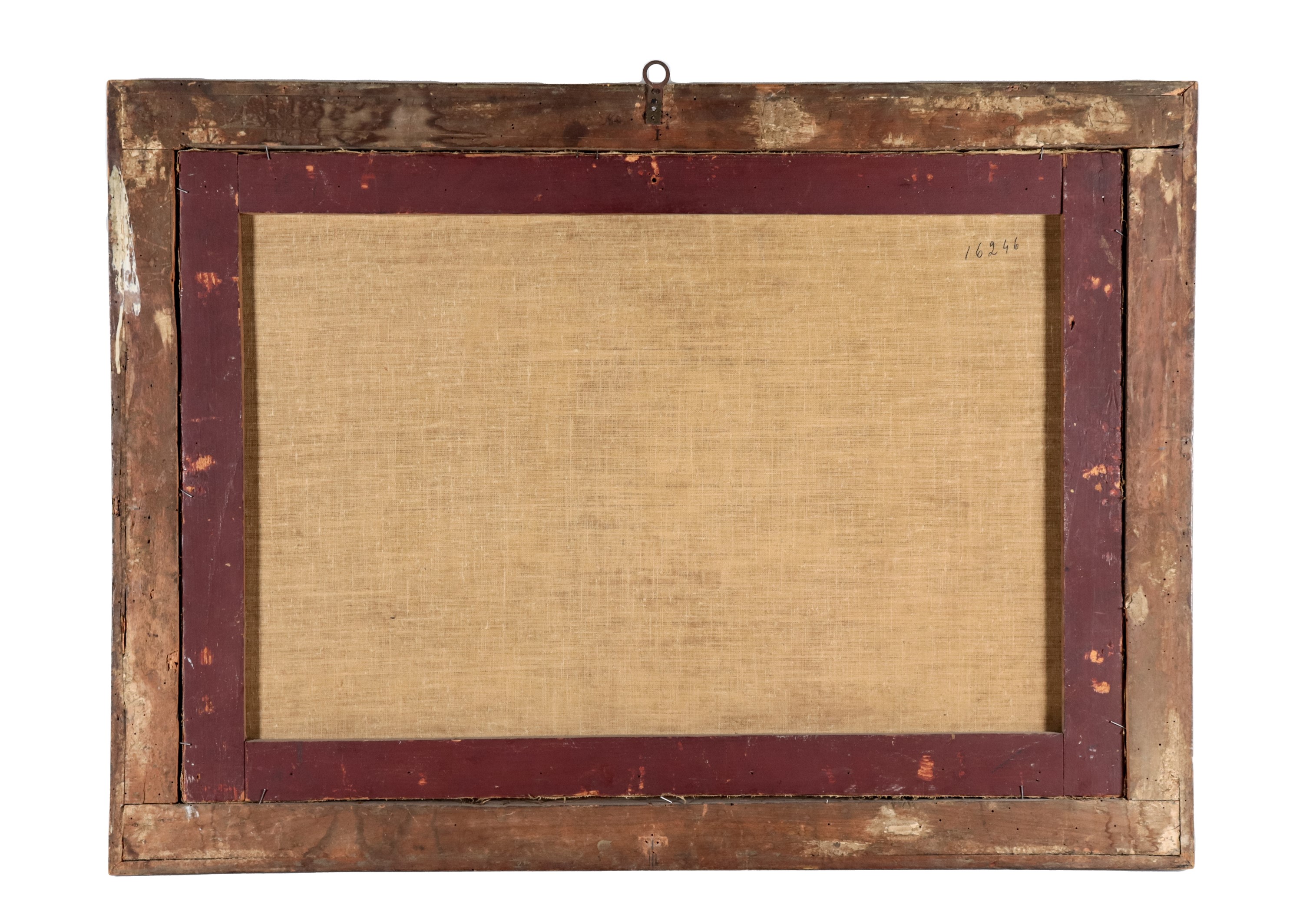 "Natura morta di pesci e vasellame", dipinto ad olio su tela