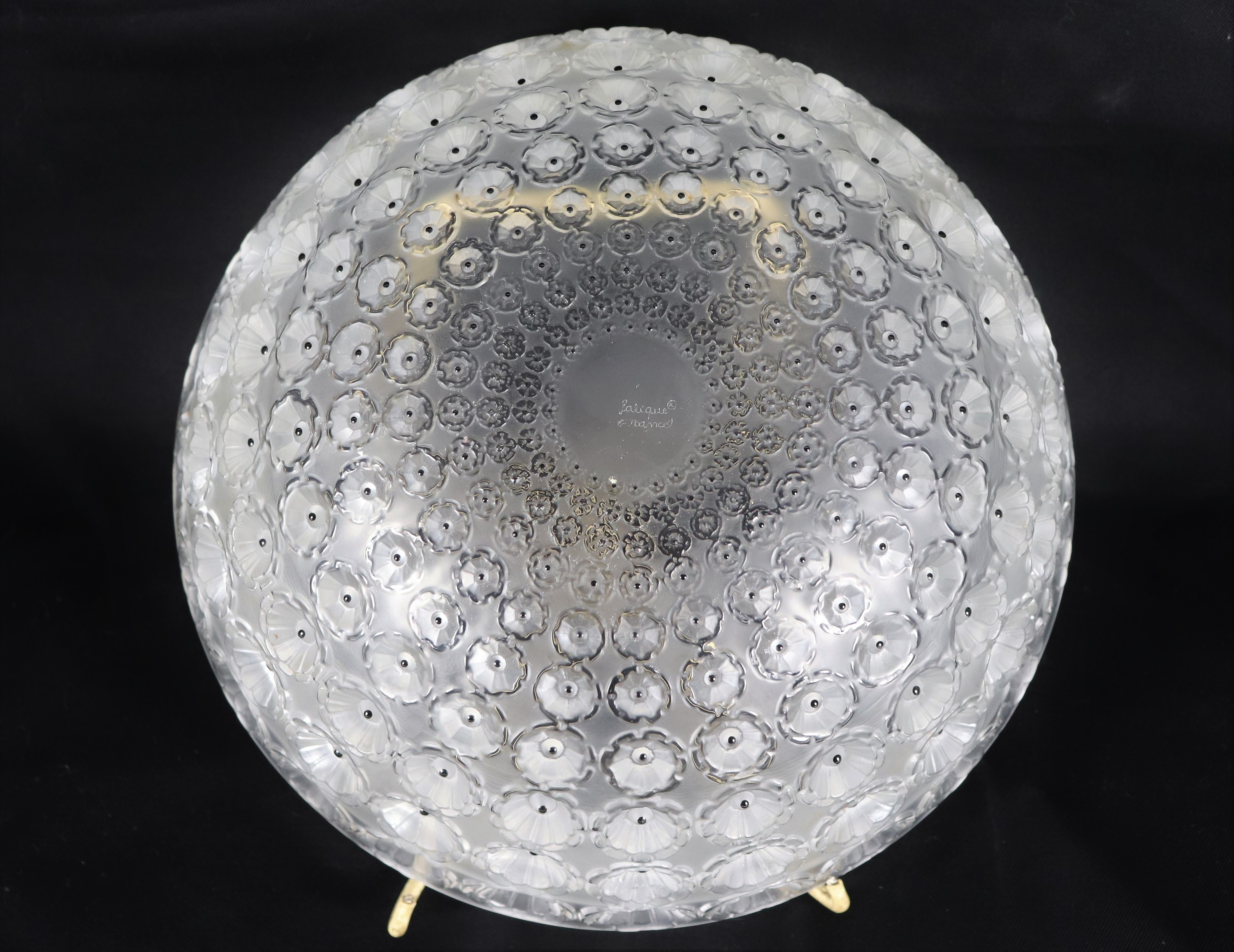 Bowl "Nemours" in cristallo Lalique