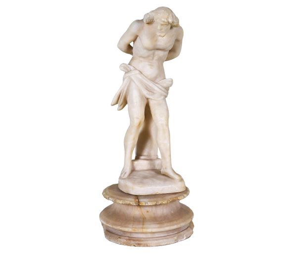 Alabaster marble sculpture "Christ"