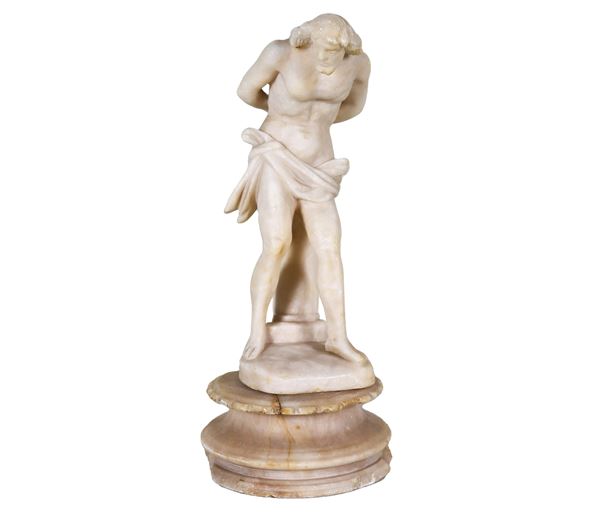 Scultura in marmo di alabastro "Cristo"