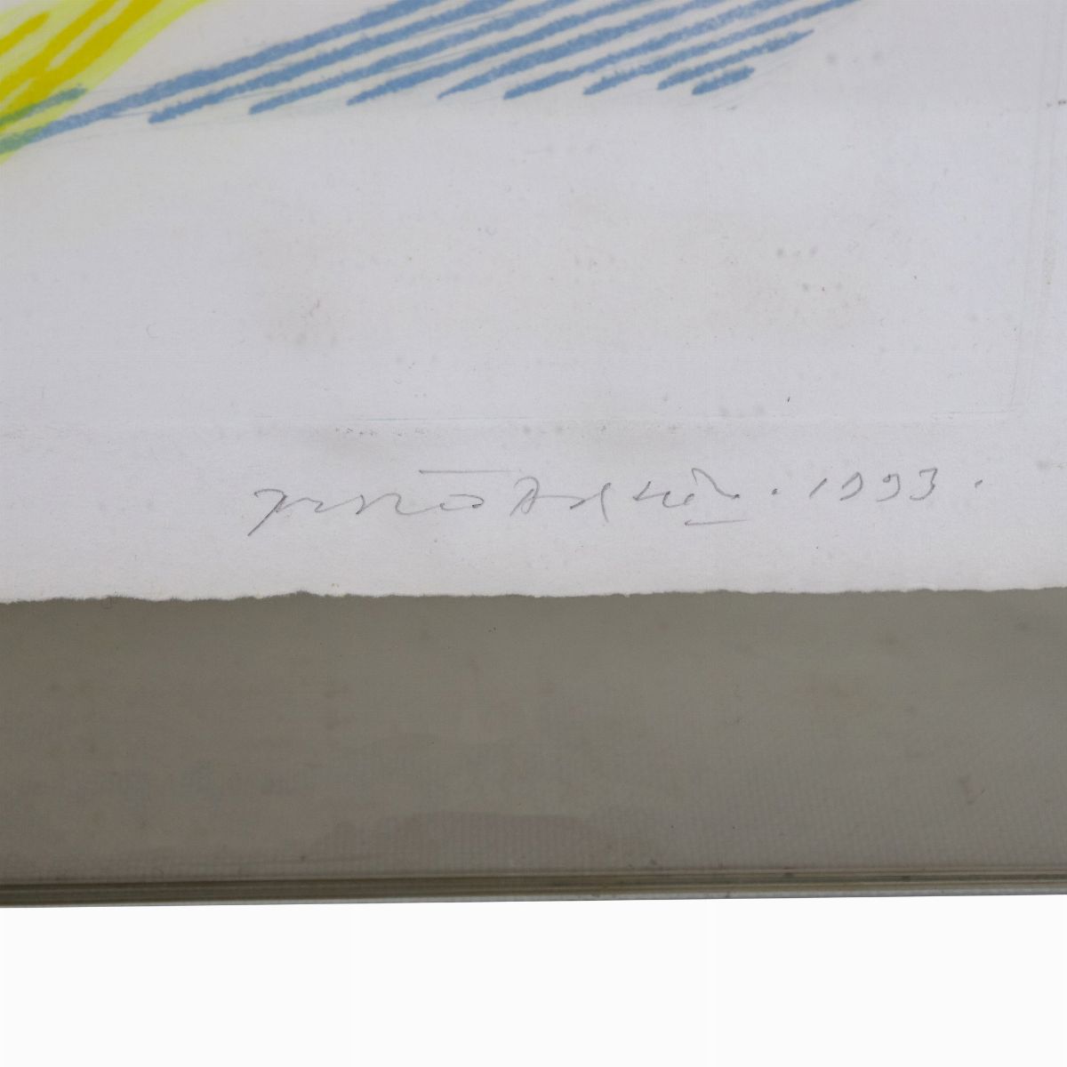 "Elogio a Baudelaire 1993", lotto di due acqueforti - acquetinte su carta, multipli XVII/L