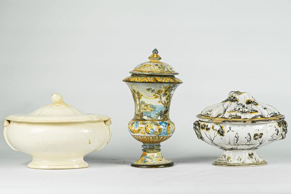 Majolica lot
