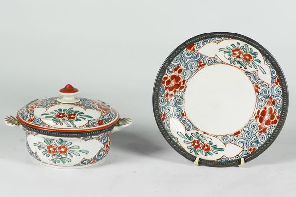 Tazza da puerpera in porcellana  - Asta Asta a Tempo - Arredi, Dipinti, Argenti e Oggetti d'Arte. - Gelardini Aste Casa d'Aste Roma