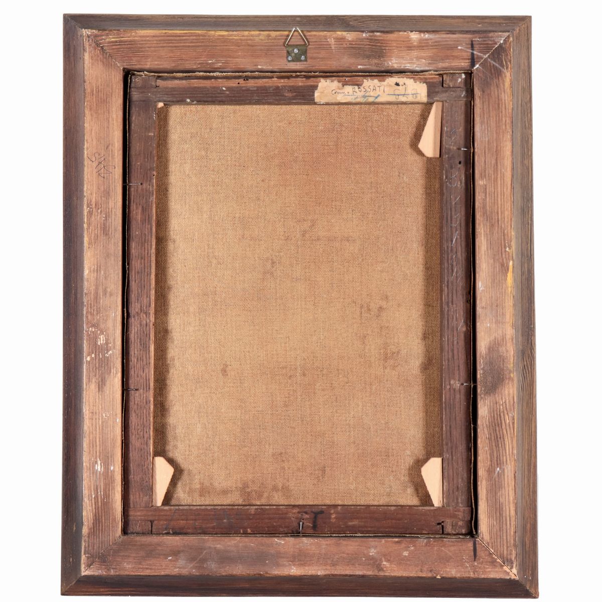 Bottega di. "I giocatori di morra", dipinto ad olio su tela