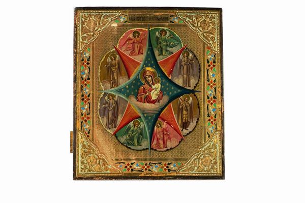 Icon &quot;Mother of God of the Burning Bush&quot;