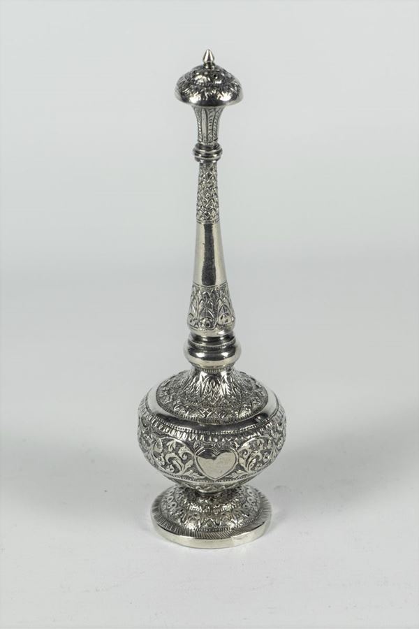 Bruciaprofumo Orientale in argento
