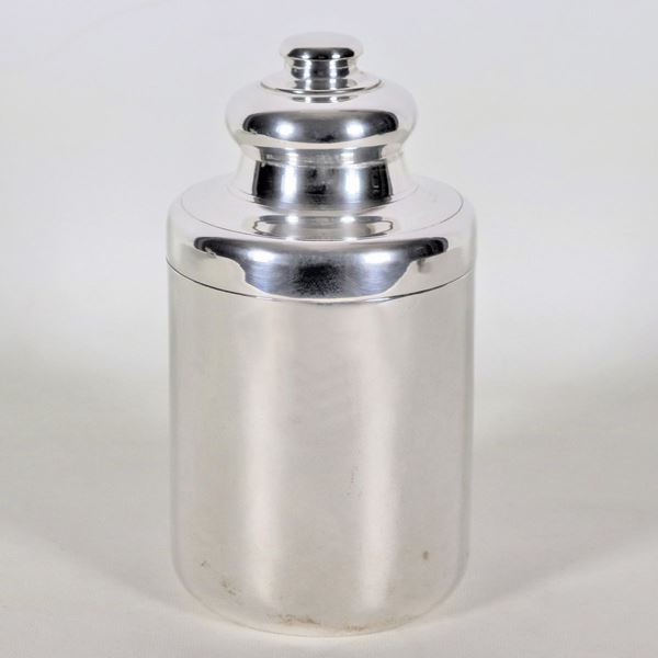 Thermos in argento, gr. 540