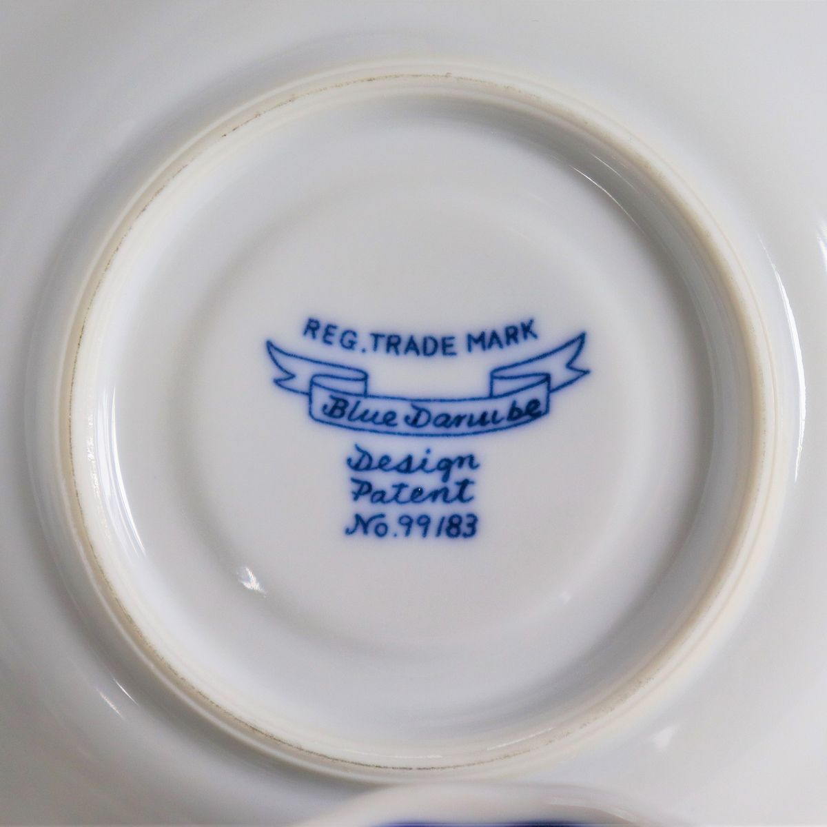 Servizio da caffè in porcellana Blue Danube, con decoro cipolla in blu cobalto su fondo bianco (1...