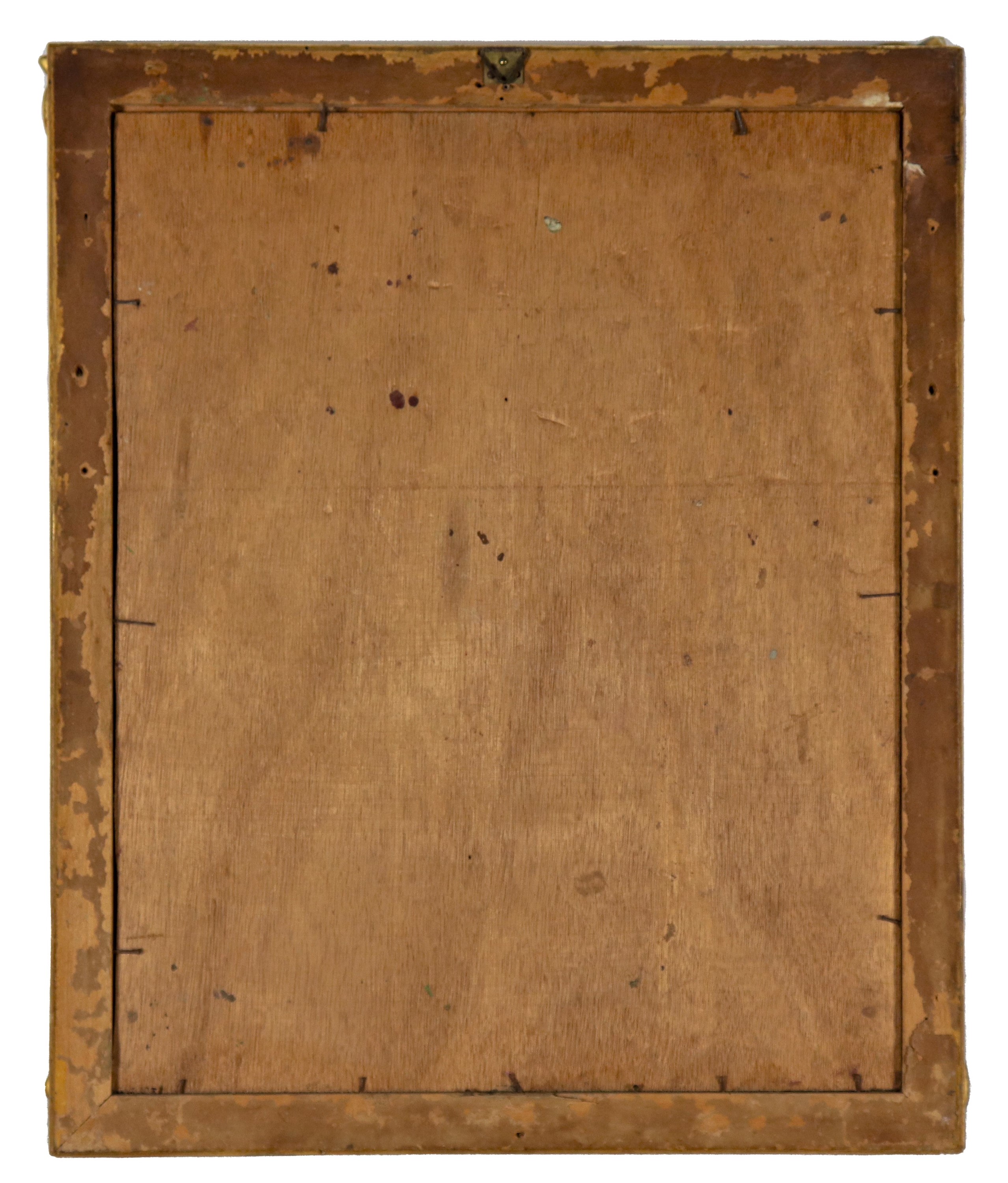 Firmato e datato. "Vaso con rose", dipinto ad olio su compensato