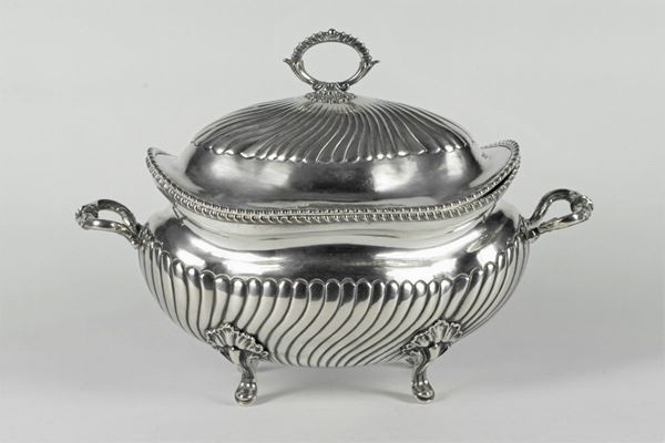 Silver tureen