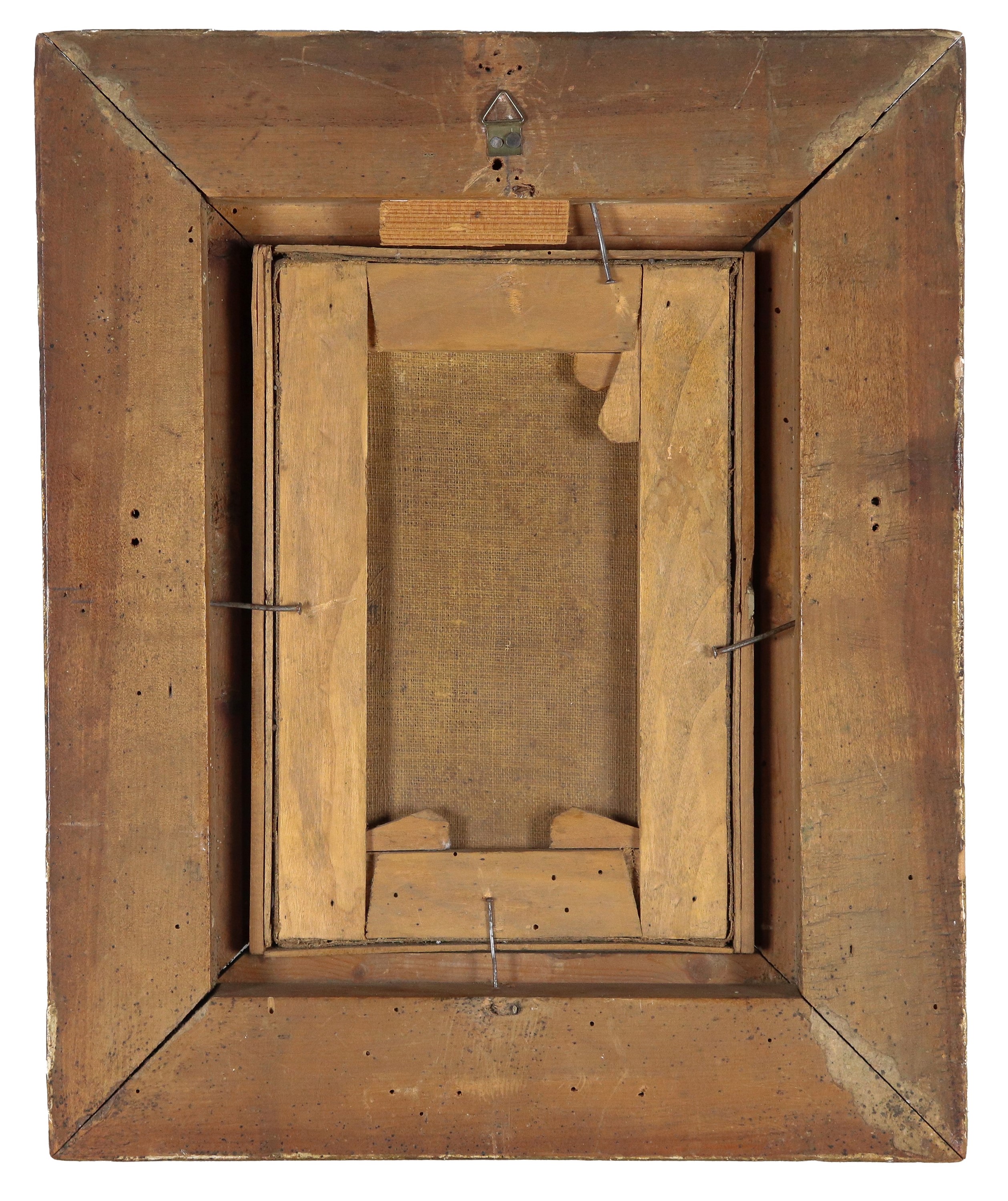 "Ritratto di fanciulla", piccolo dipinto ad olio su tela