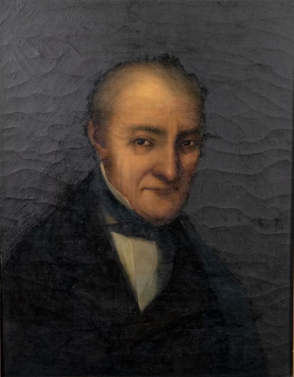 Pittore Italiano XIX Secolo - 'Portrait of a Gentleman'