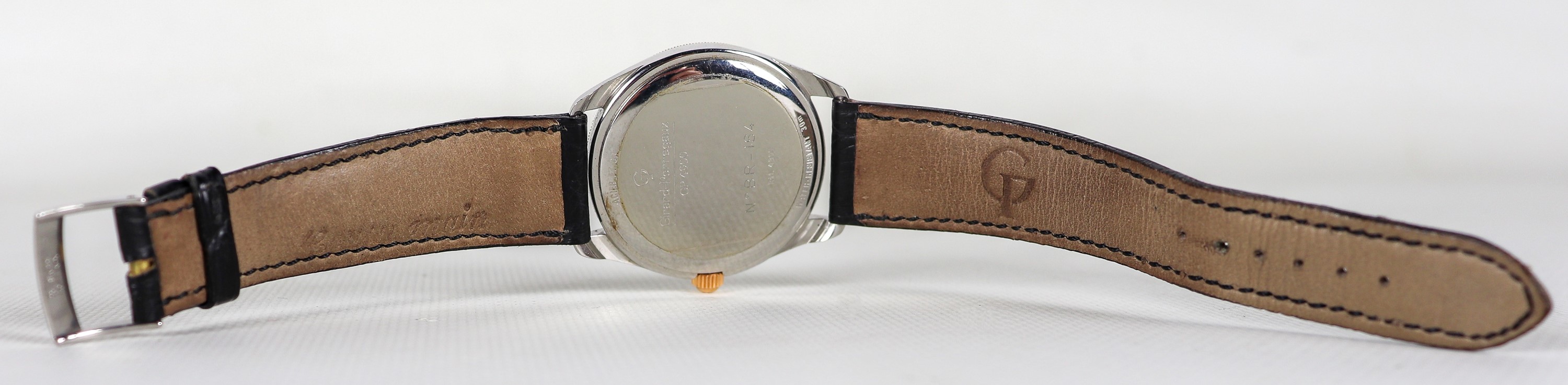 Orologio da polso Girard- Perregaux GP 4900 in acciaio, N°BR-164- Water Resistant 30m, cinturino ...