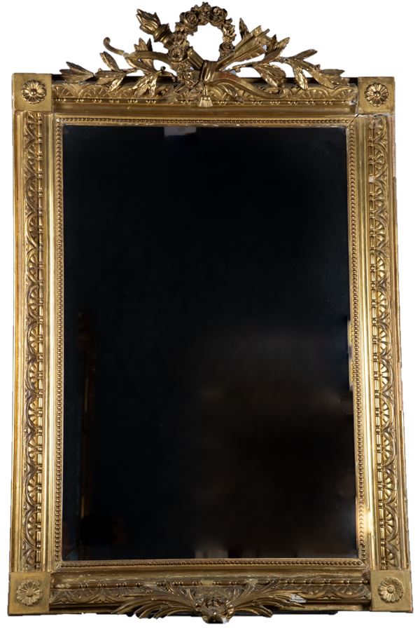 Louis XVI line mirror