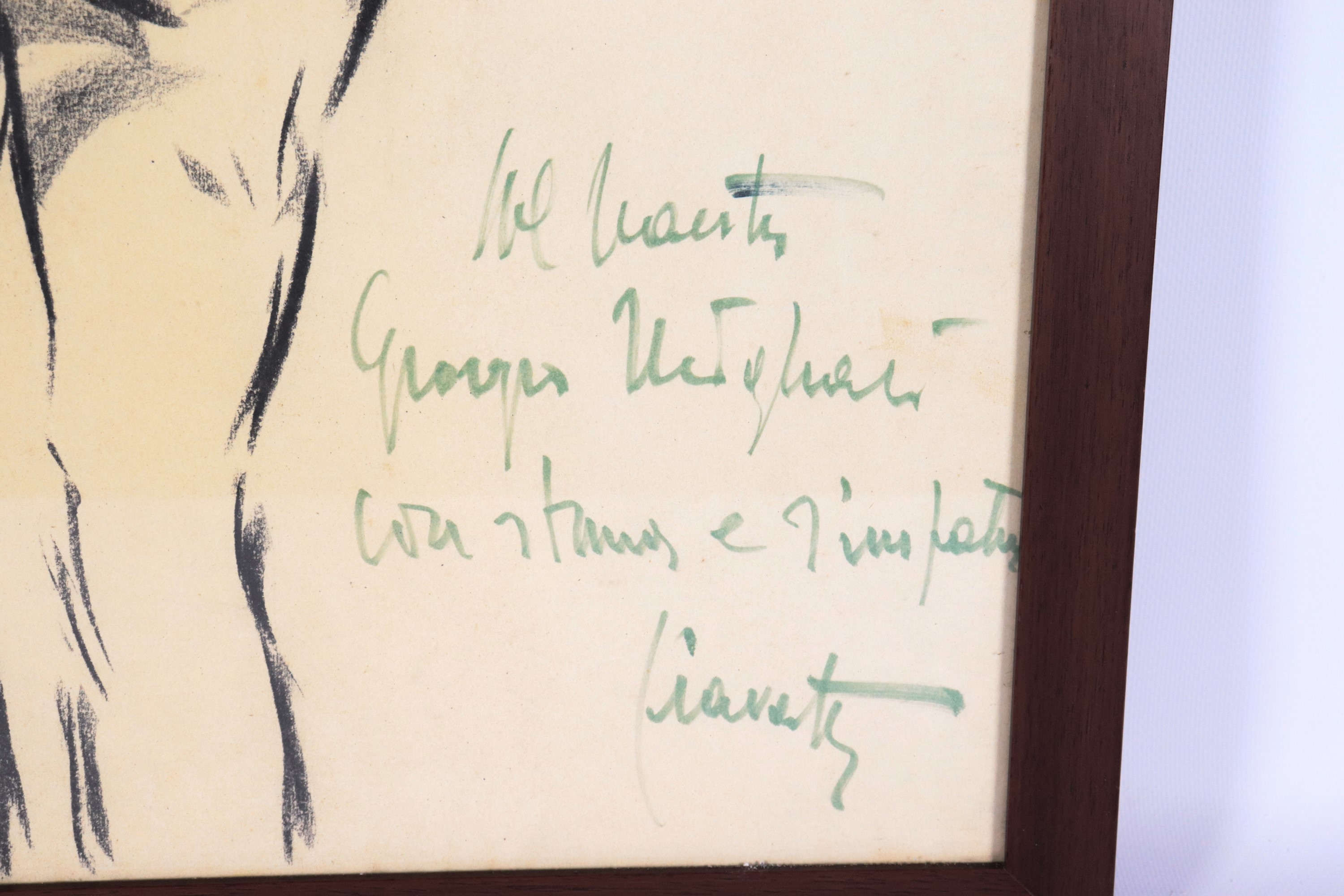 Firmato con dedica. "Nudo di ragazza"