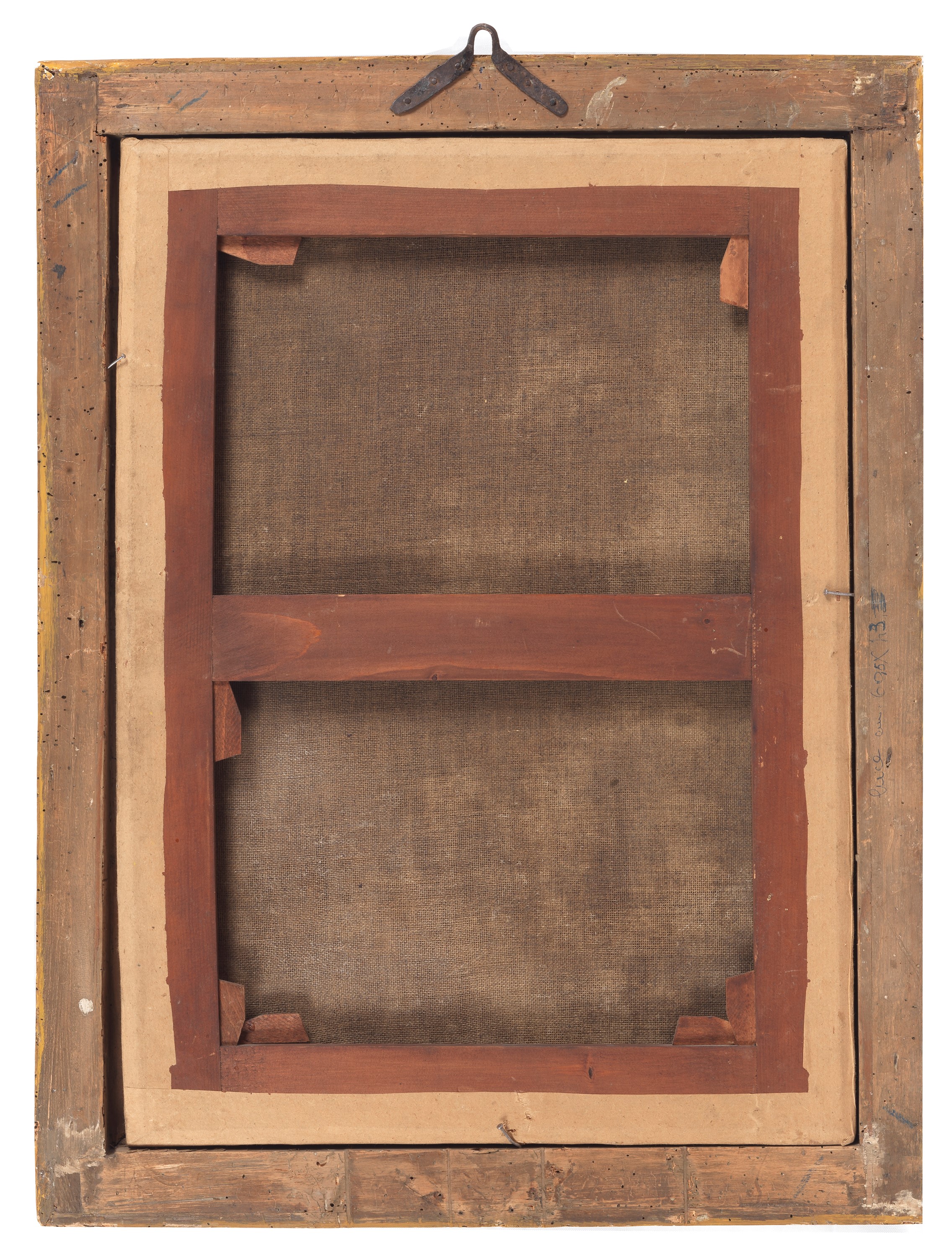 Bottega di "L'apparizione dell'Ostensorio a San Pasquale Baylon", pregevole dipinto ad olio su te...