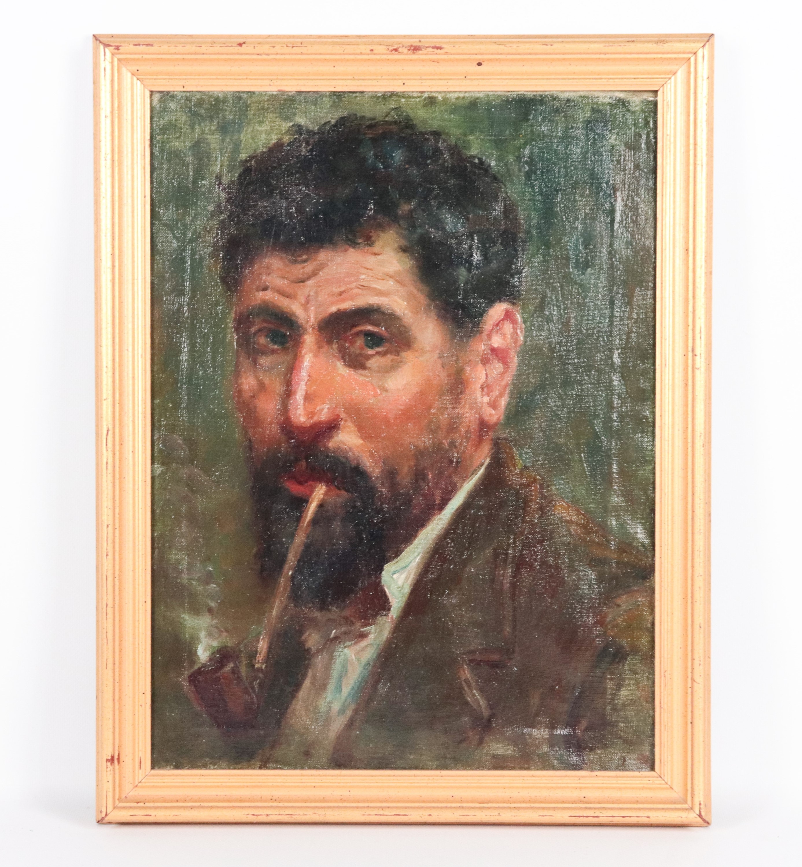 "Ritratto di uomo con pipa"