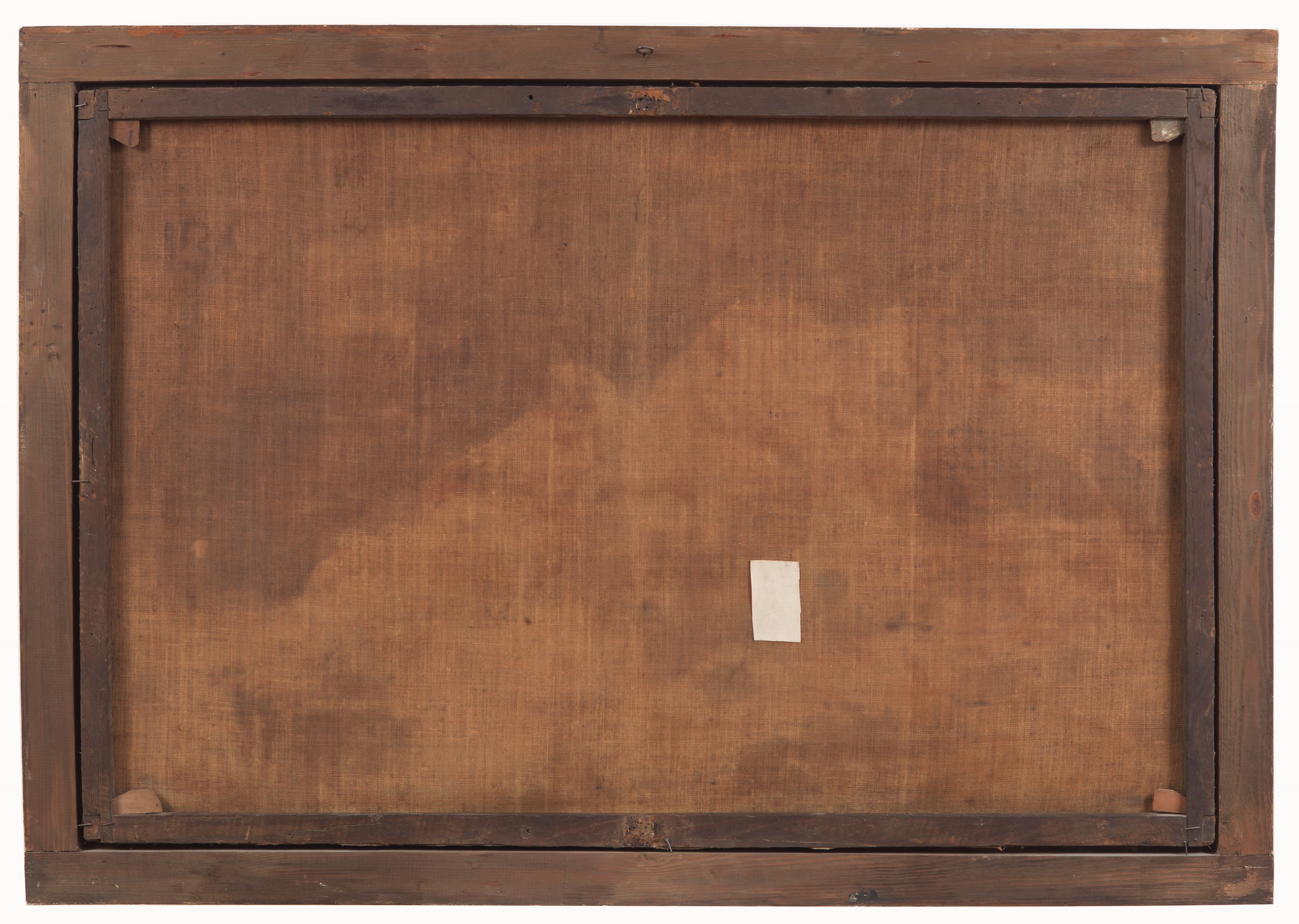 "Giovane martire", dipinto ad olio su tela di fine qualità pittorica in cornice in legno dorato