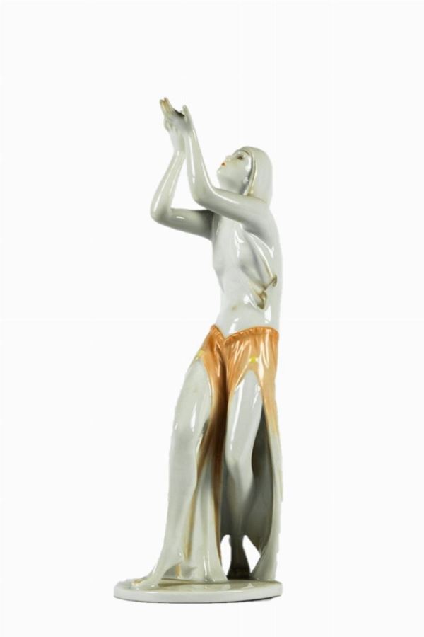 Statuina in porcellana Rosenthal &quot;Danzatrice&quot;
