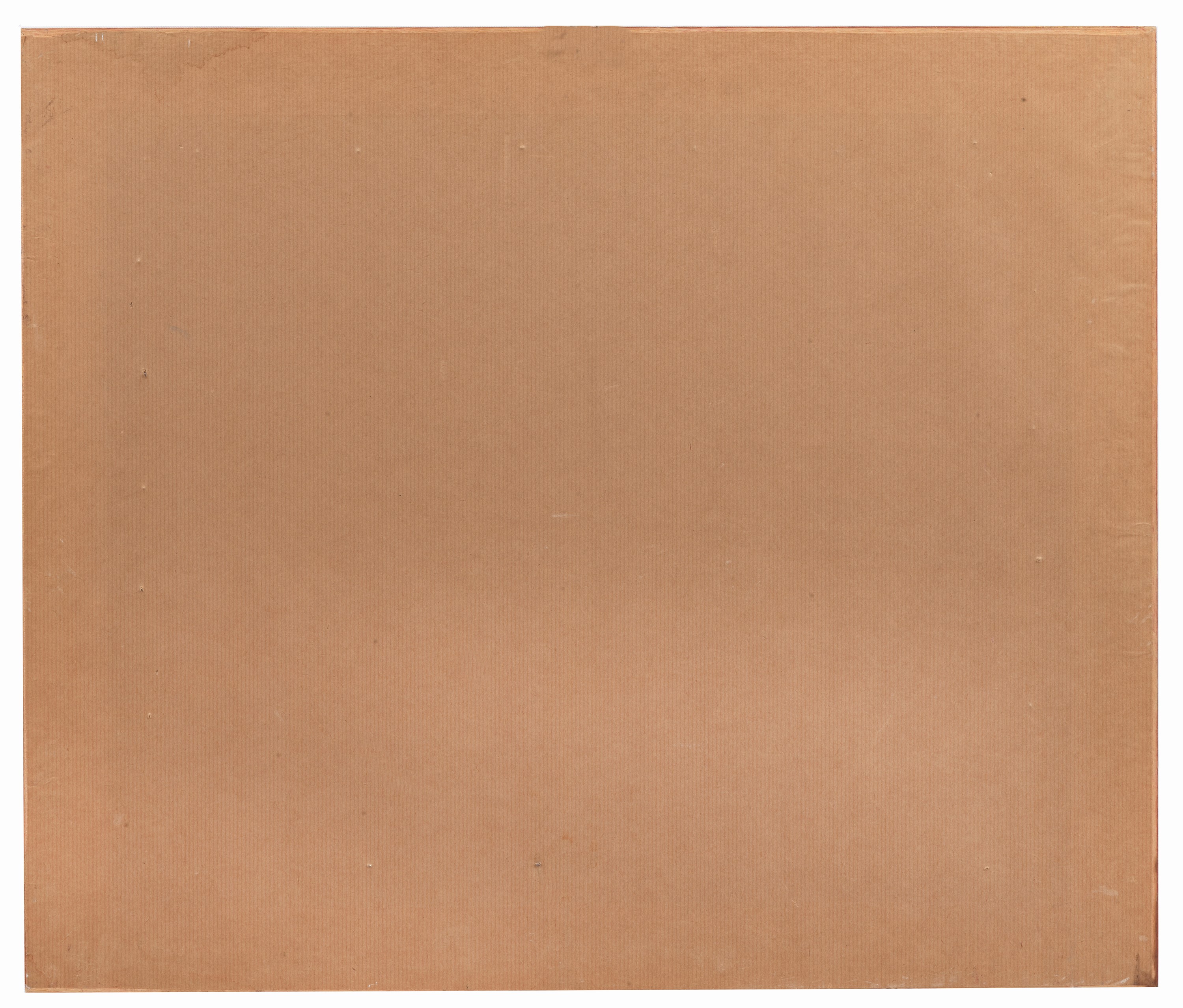 "Veduta di Napoli con il Golfo e il Palazzo Reale di Procida", antica gouache napoletana ovale di...