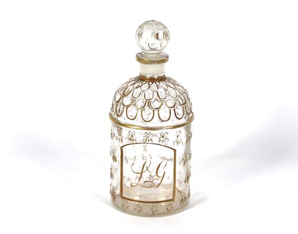 Guerlain &quot;Abeilles dorées&quot; bottle with monogram