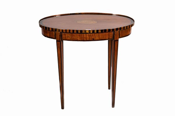 Center table in satinwood