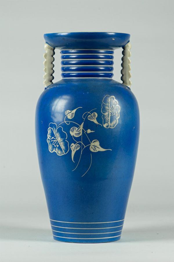 Deruta ceramic vase  (1950s - 1960s)  - Auction Online Timed Auction - Gelardini Aste Casa d'Aste Roma