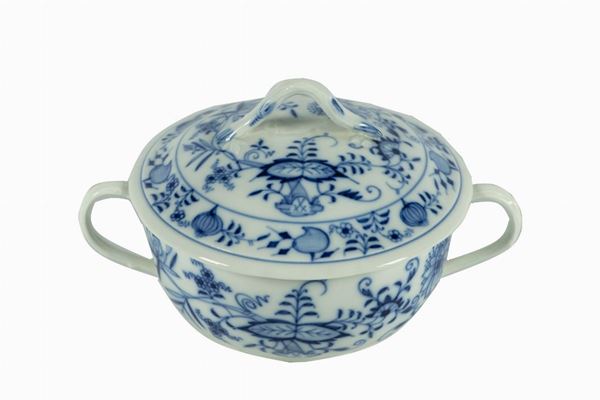 Meissen porcelain soup