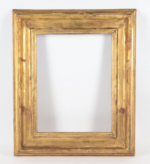 Antique gilded wooden box frame